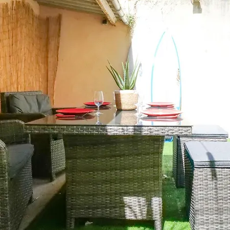 別荘 Maison Souplex Avec Patio Aux Sables - 4 Personnes
